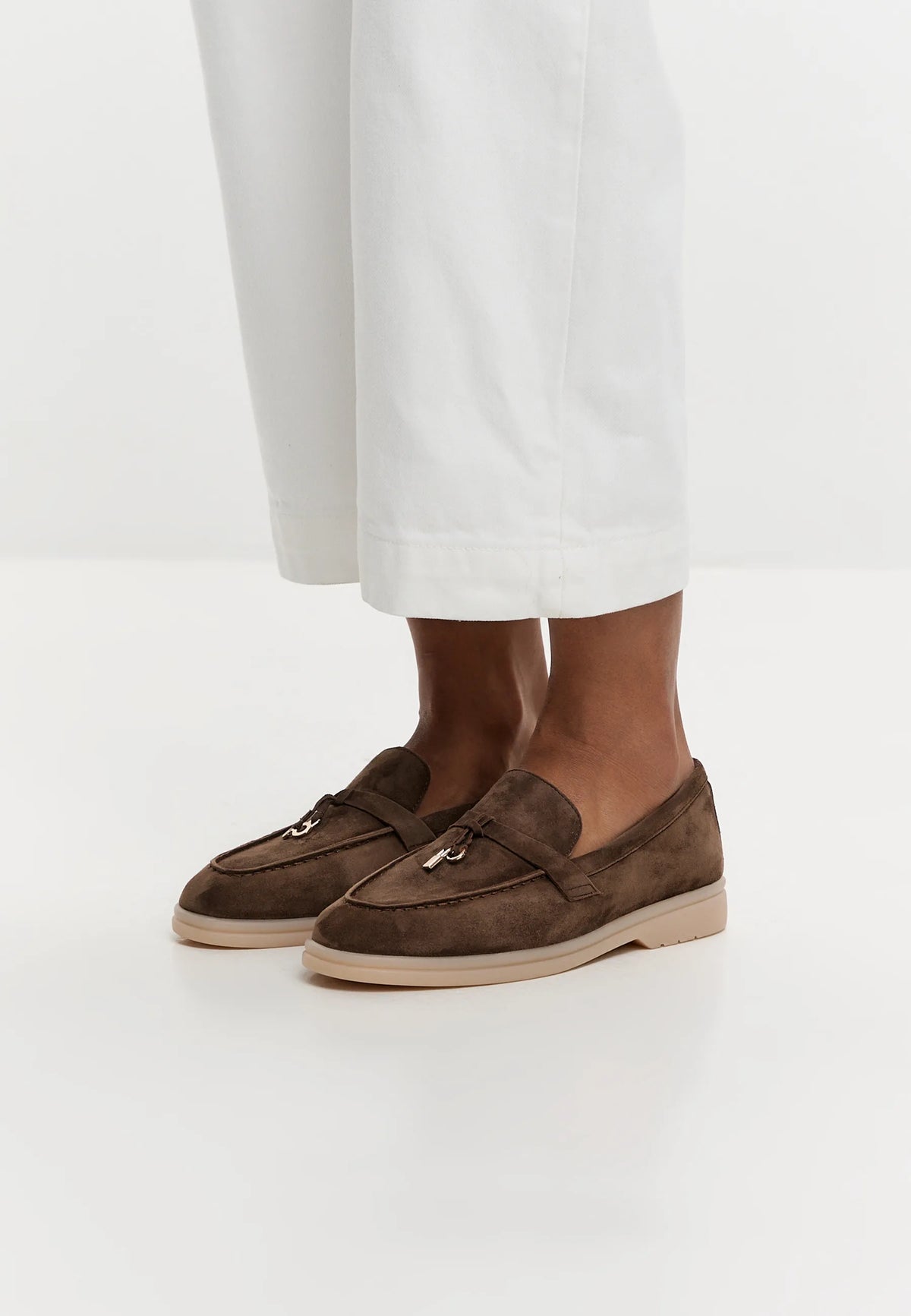 Platform Moccasins Aurelia - Dark Brown