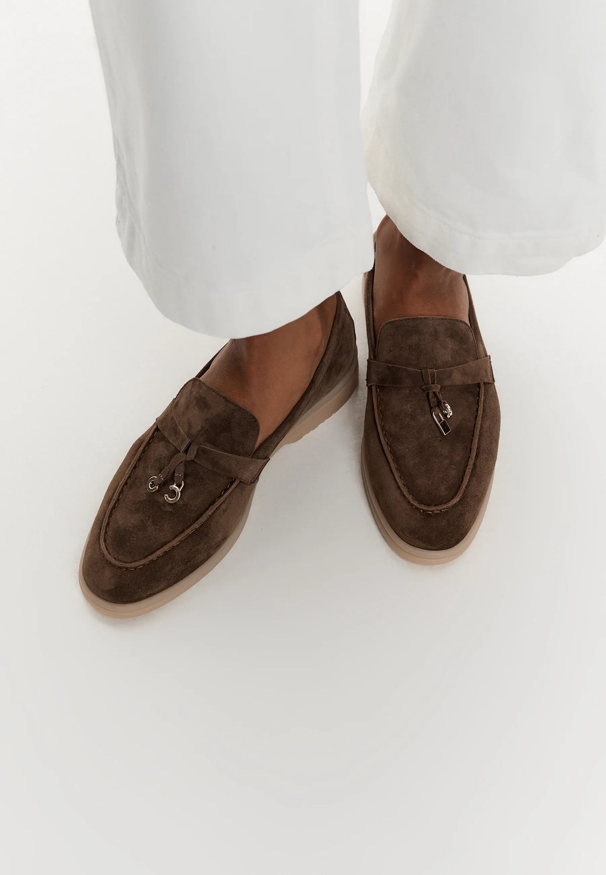 Platform Moccasins Aurelia - Dark Brown