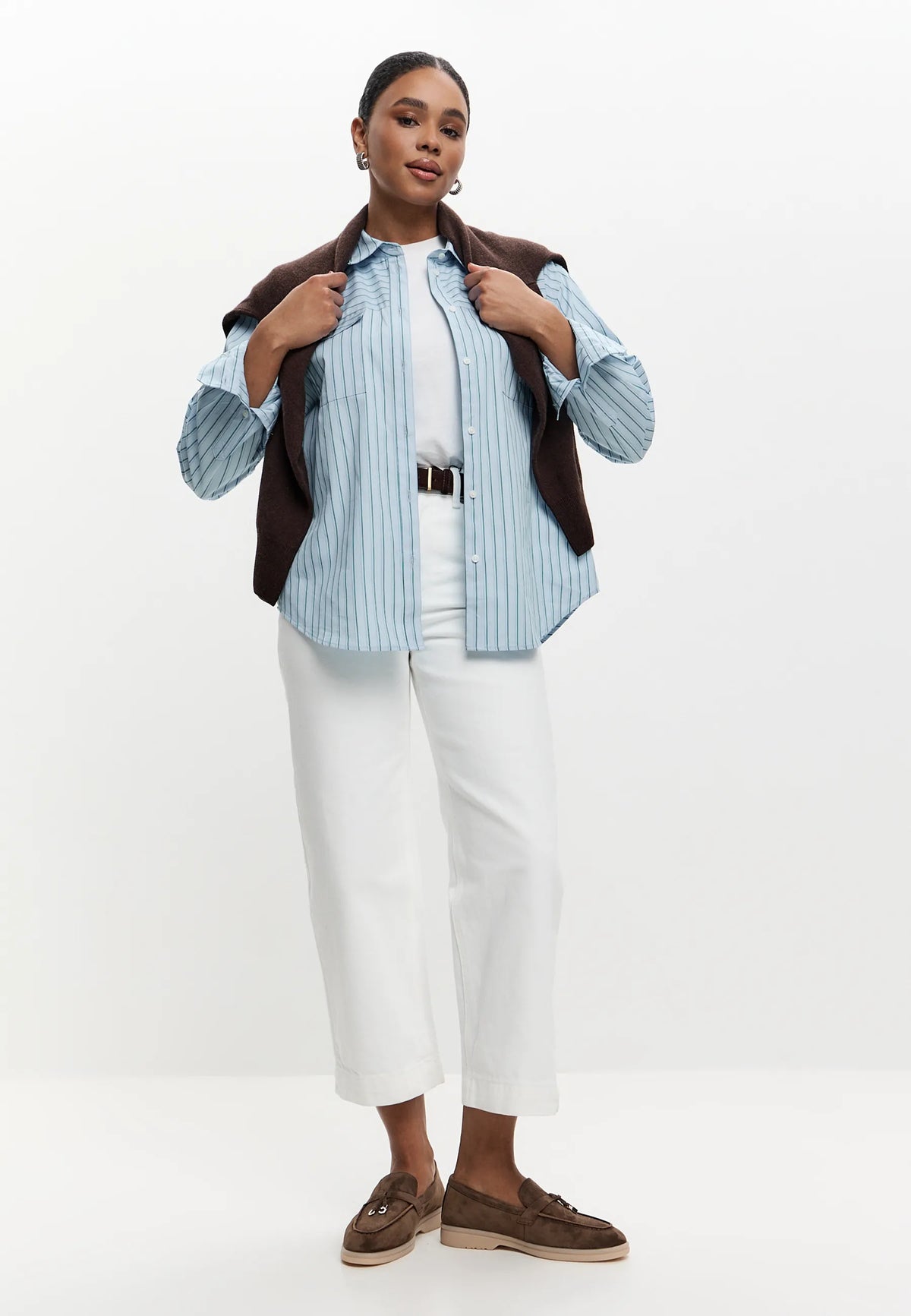 Platform Moccasins Aurelia - Dark Brown