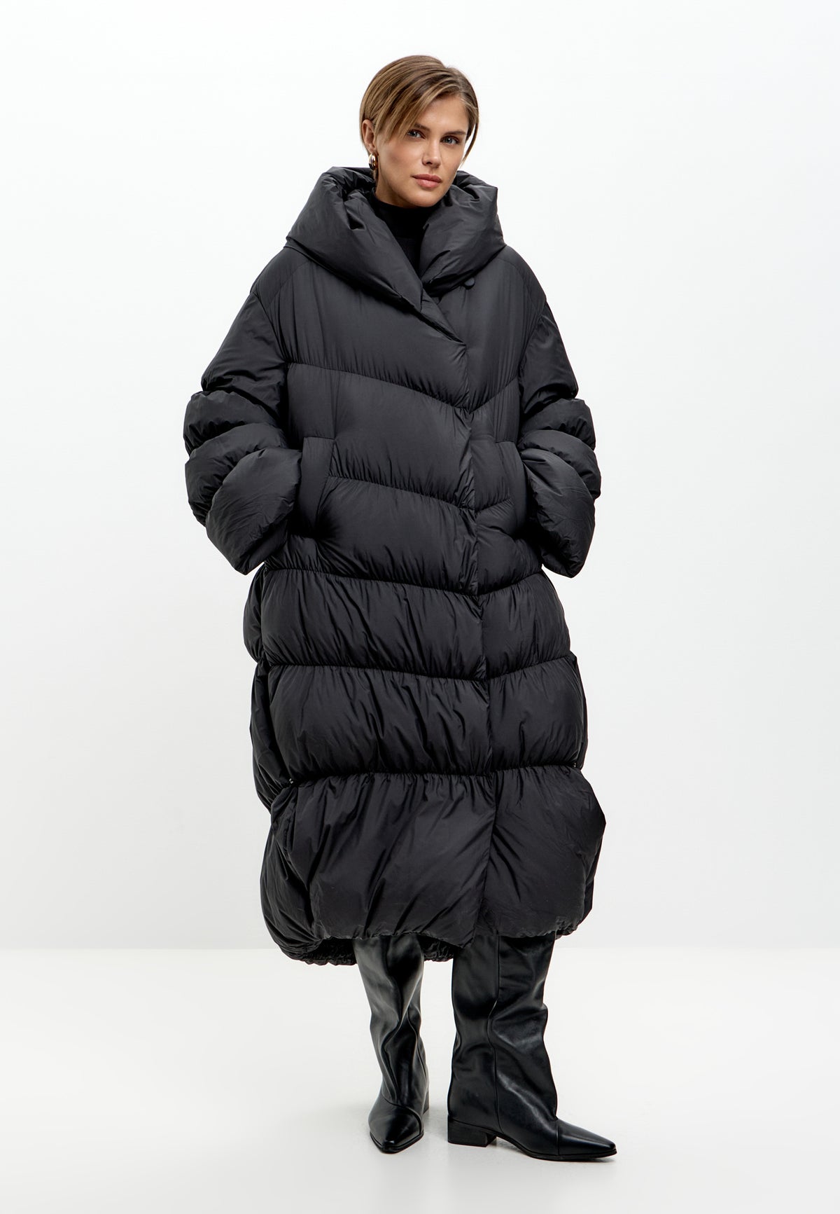 Oversize dunjakke