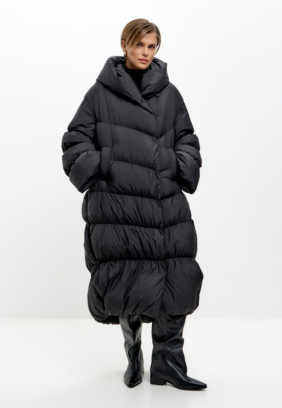 Oversize dunjakke