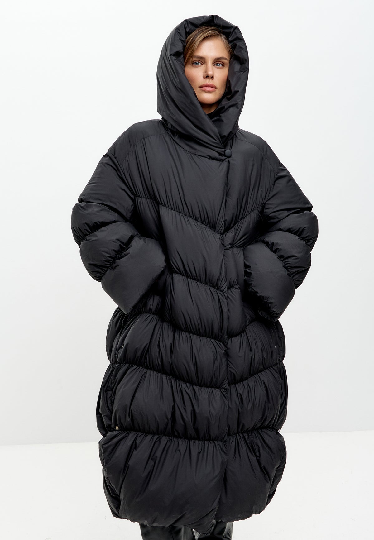 Oversize dunjakke