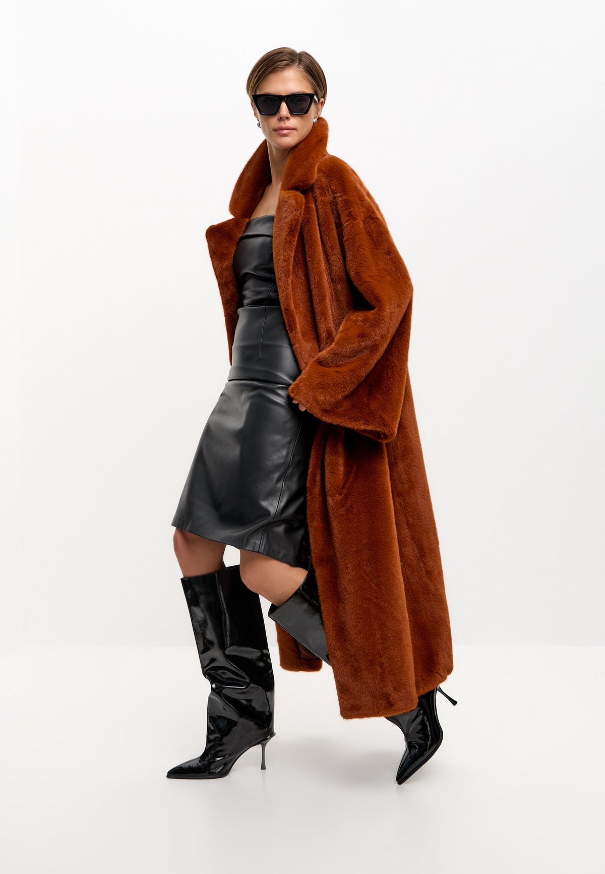 Autumn Fox Coat - Terracota