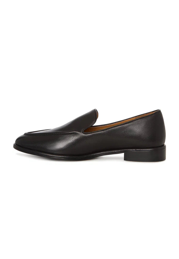 Leather Classic Loafers - Black