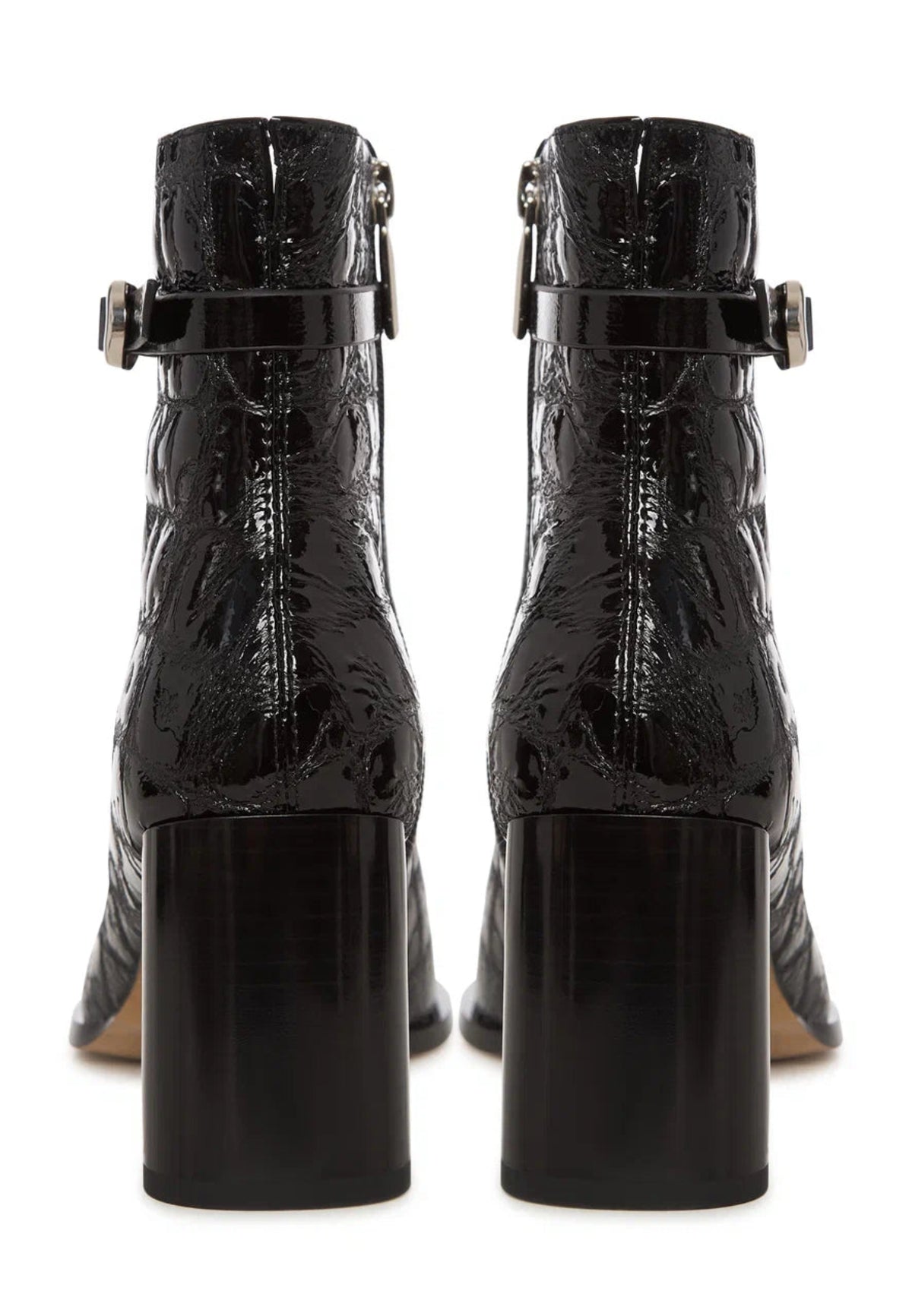 Midnight Croc Block Boots