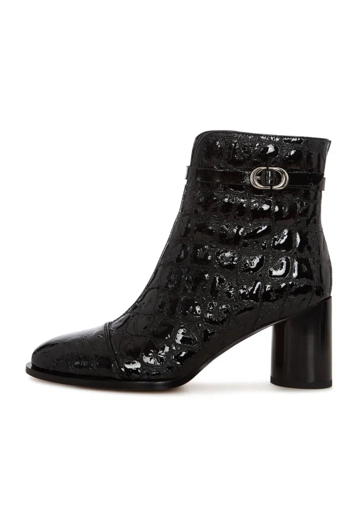 Midnight Croc Block Boots