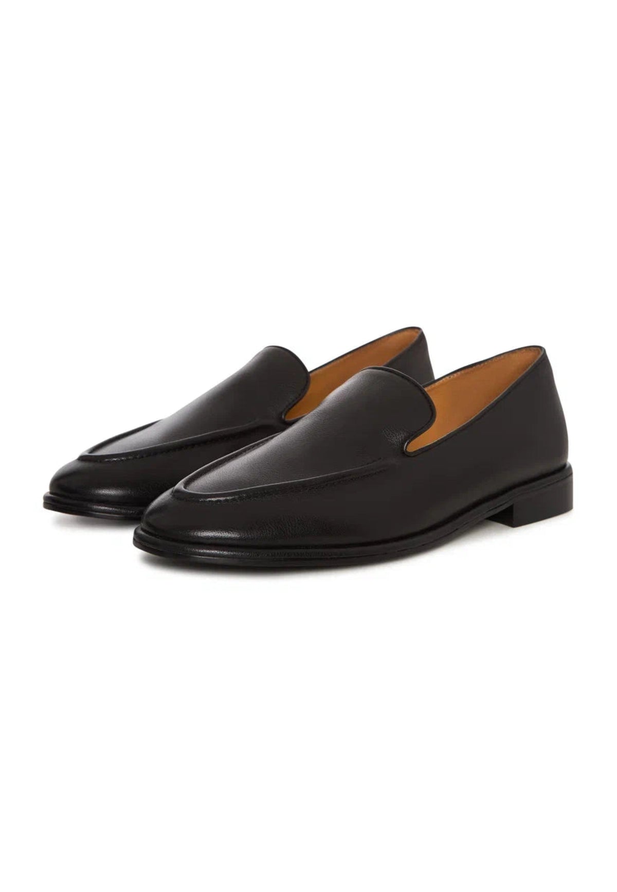 Leather Classic Loafers - Black