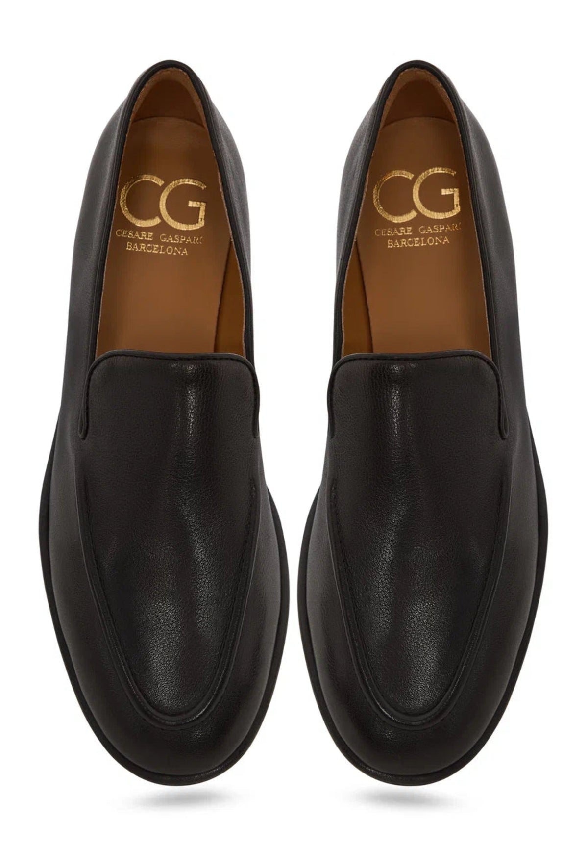 Leather Classic Loafers - Black