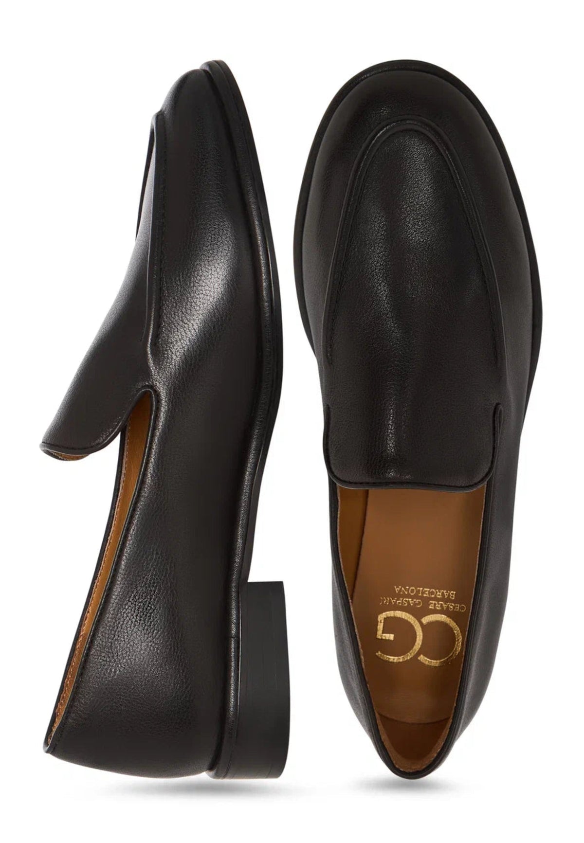 Leather Classic Loafers - Black