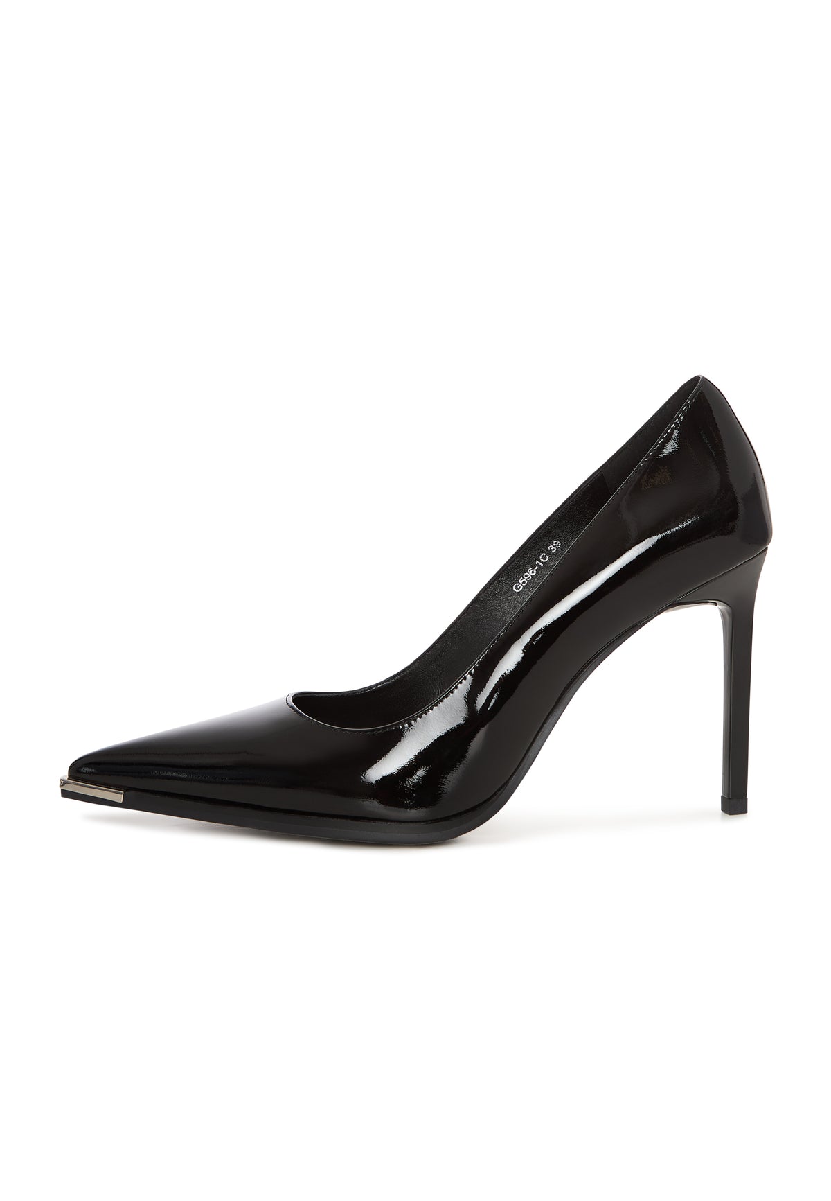 Metal Muse Pumps - Patent Black