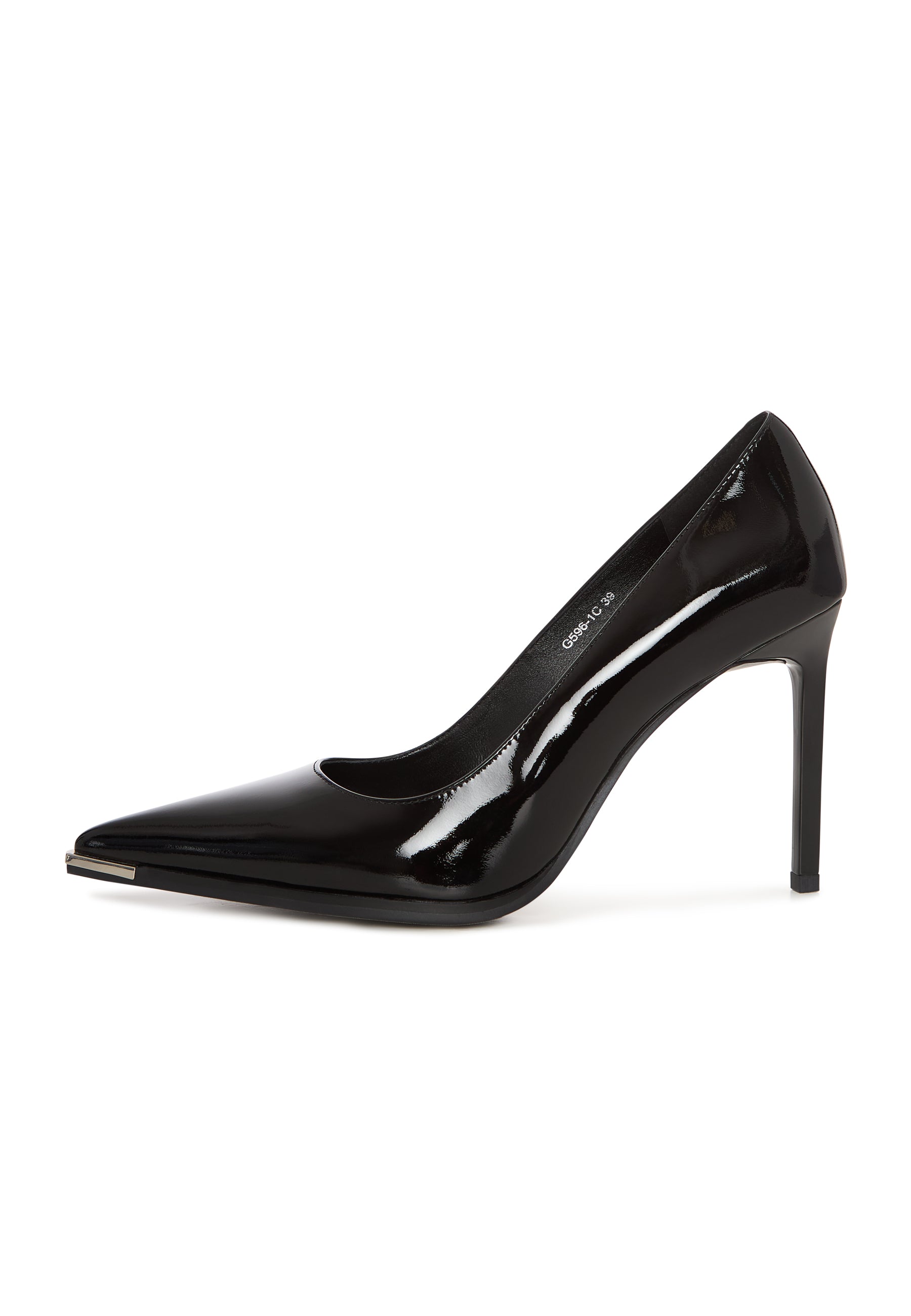 Metal Muse Pumps - Patent Black