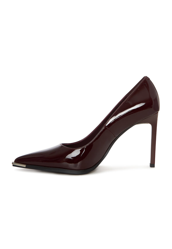 Metal Muse Pumps - Bordeaux