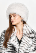 Faux Fur Hat – White
