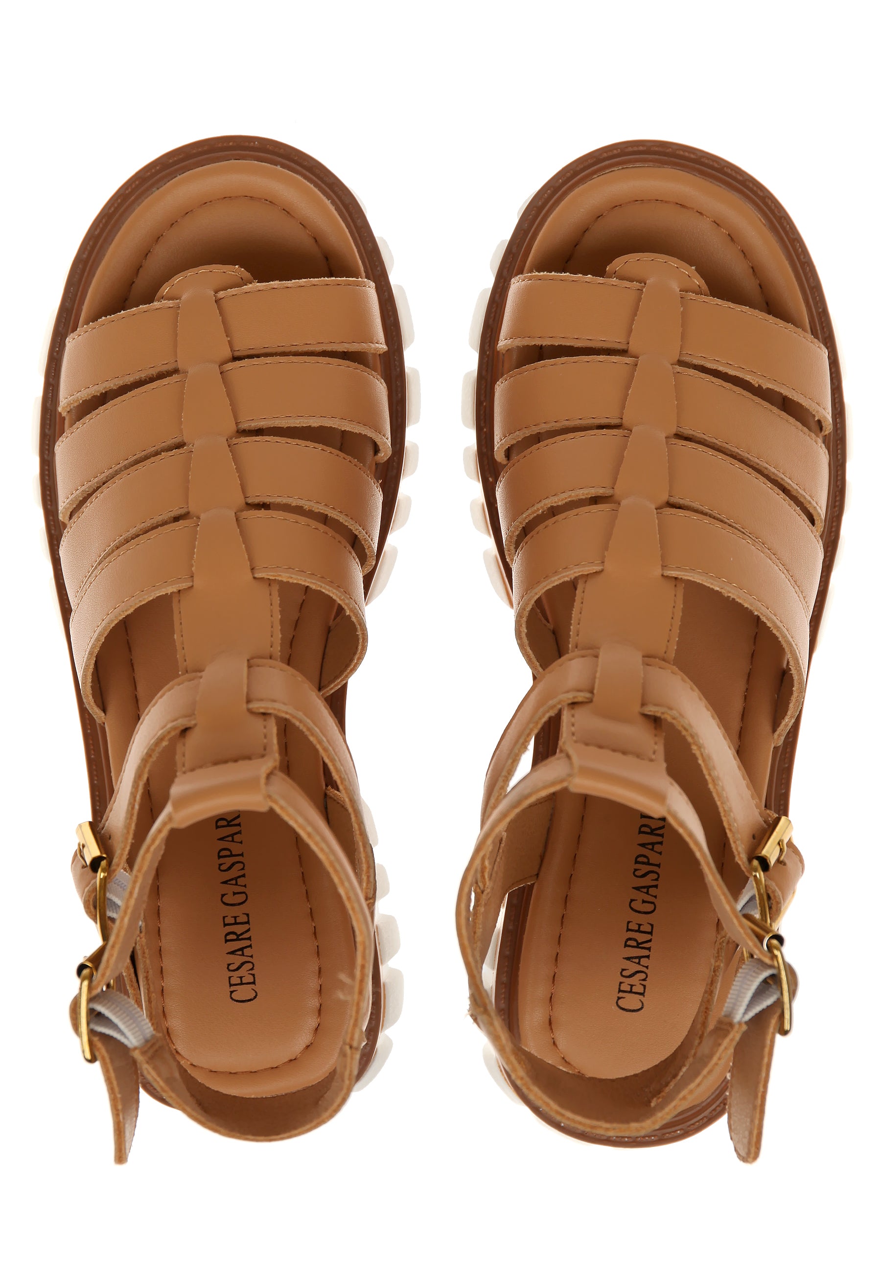 Sandalias de plataforma Octavia - Beige