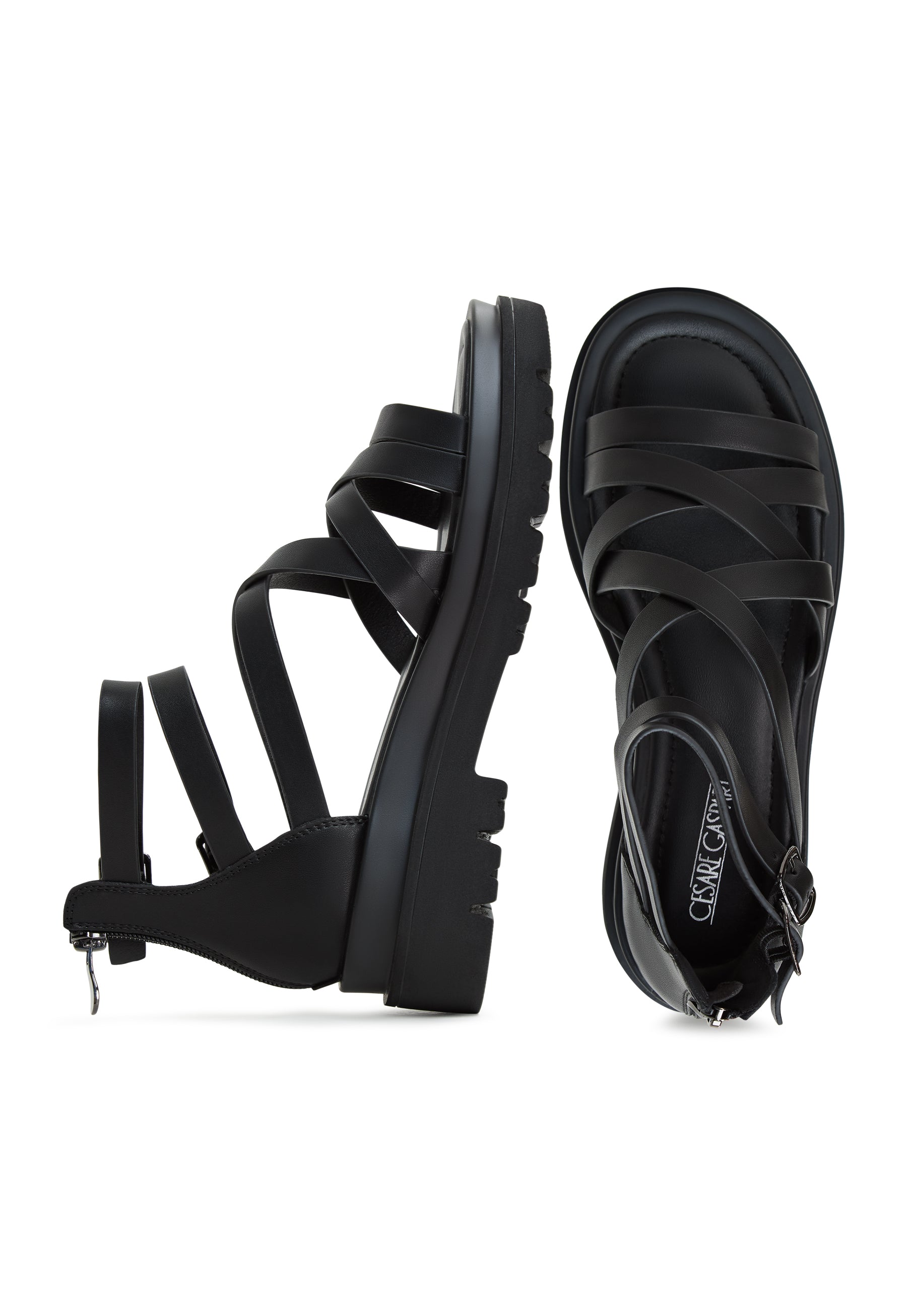 Platform Sandals Tatiana - Black