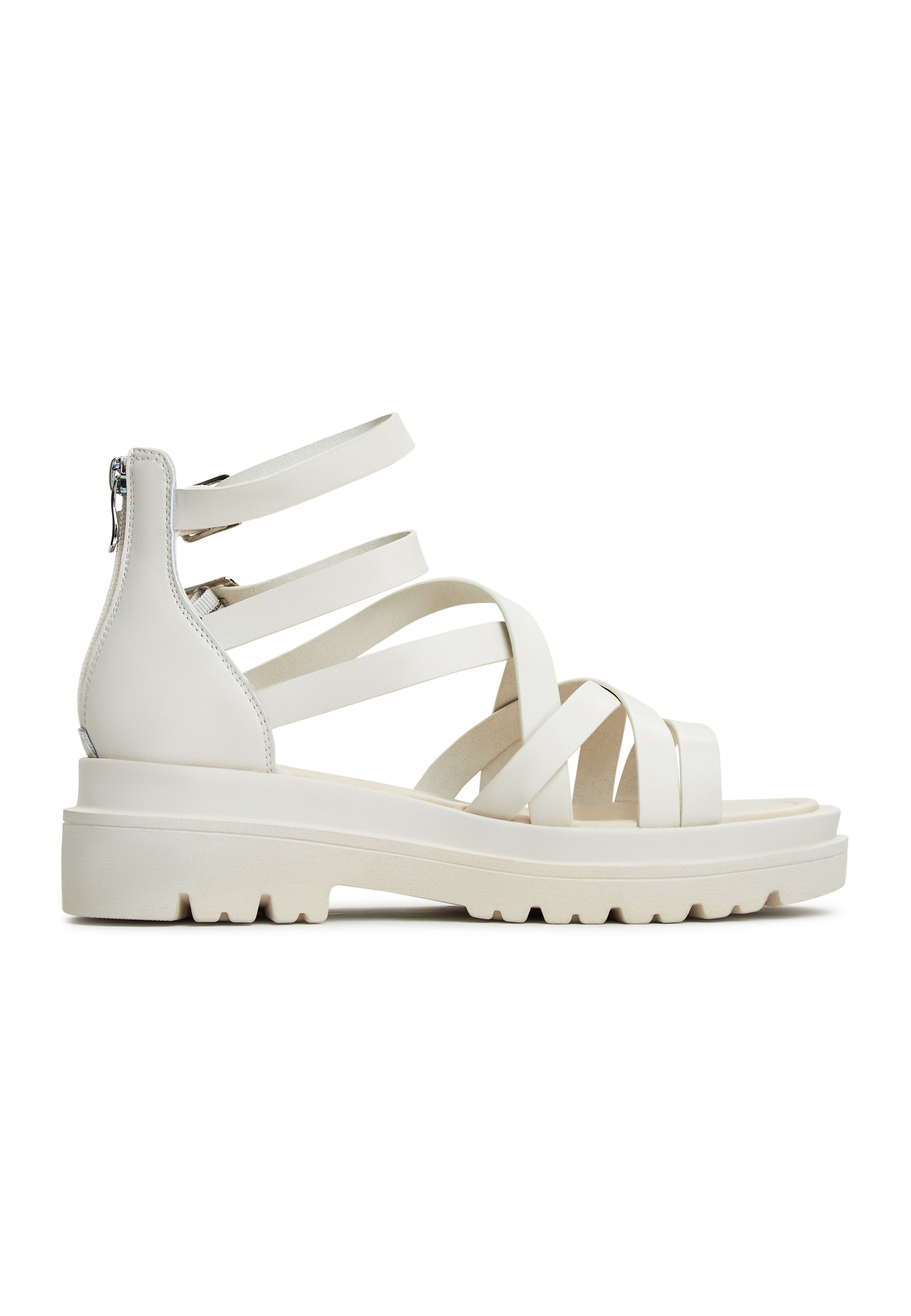 Platform Sandals Tatiana - White