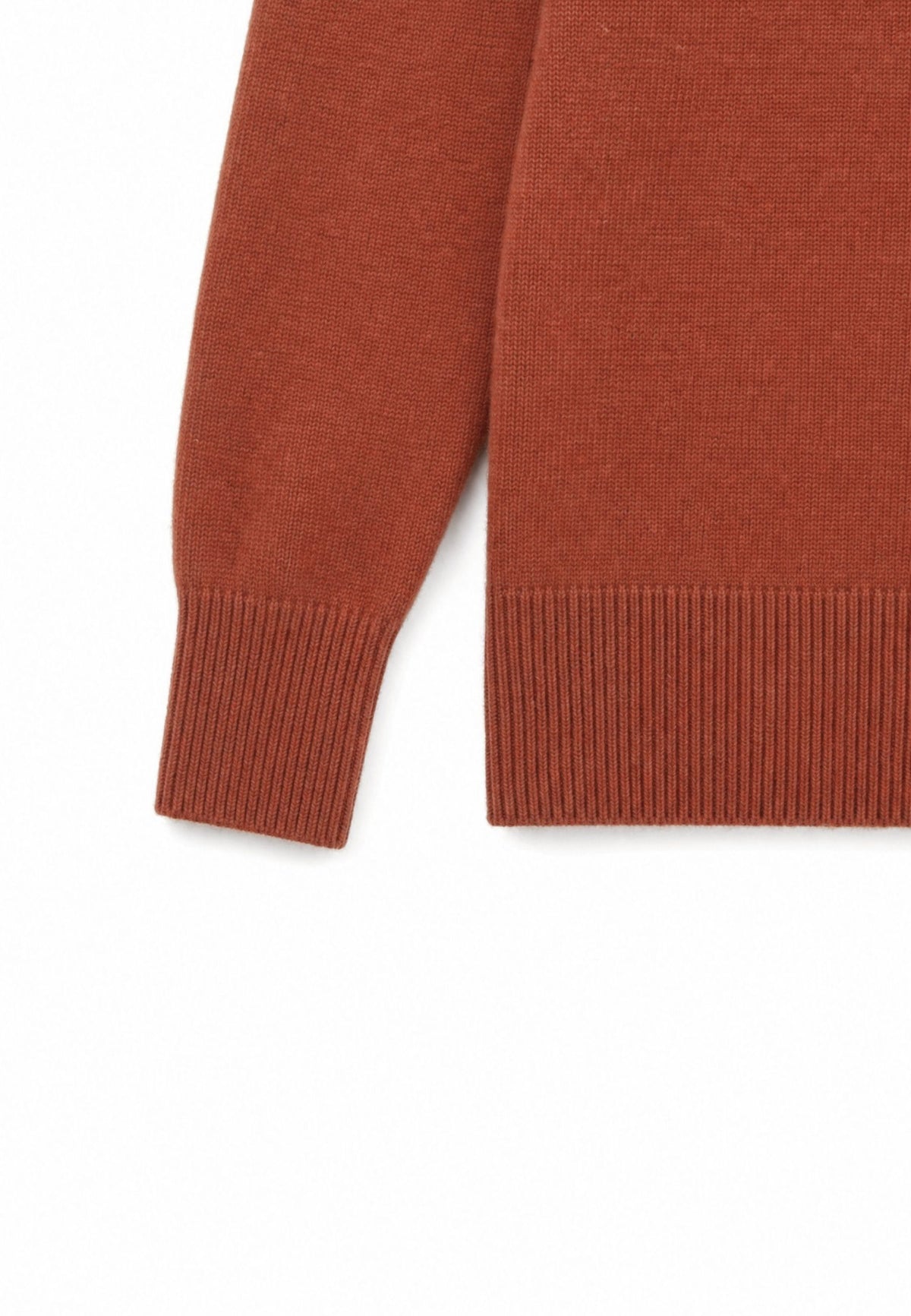 Jersey de lana merino Mauve – Rojo