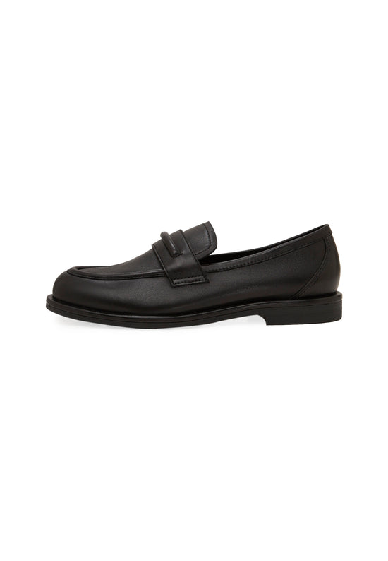 Classic Penny Loafers – Black
