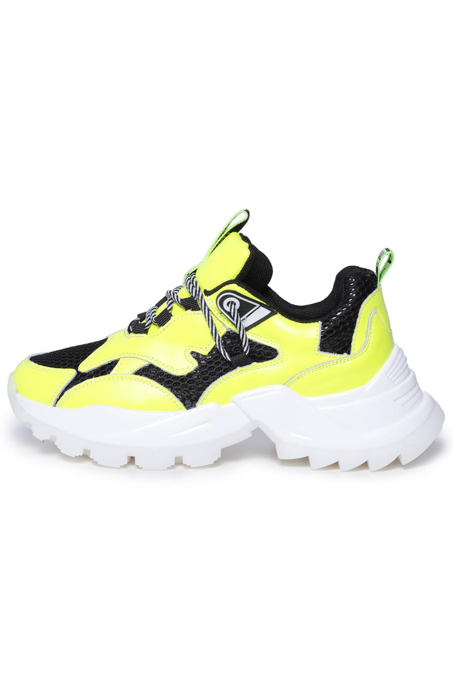 Bolt Chunky Sneakers - Neon