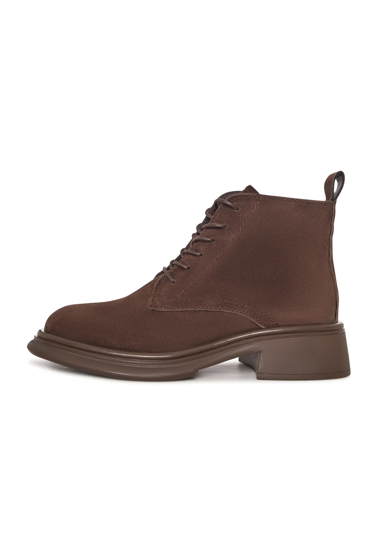 Refined Utility Lace-Up - Brown