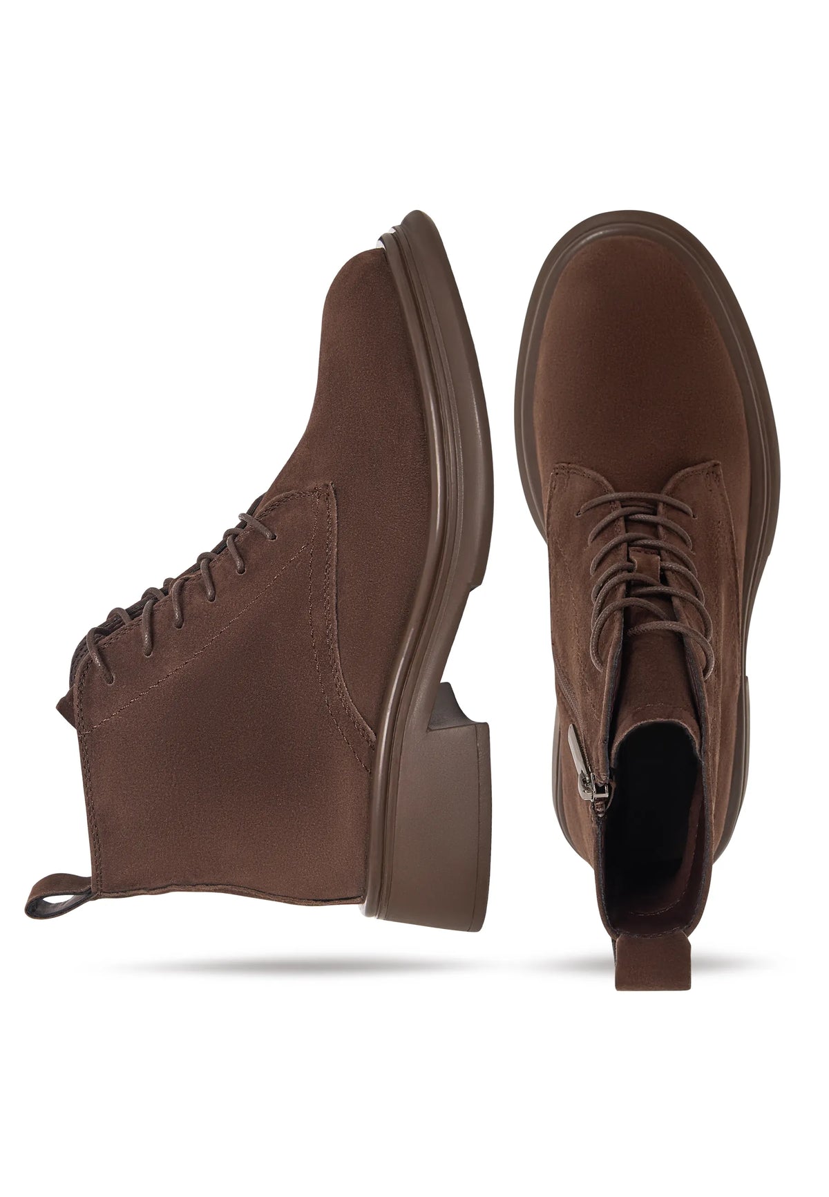 Refined Utility Lace-Up - Brown