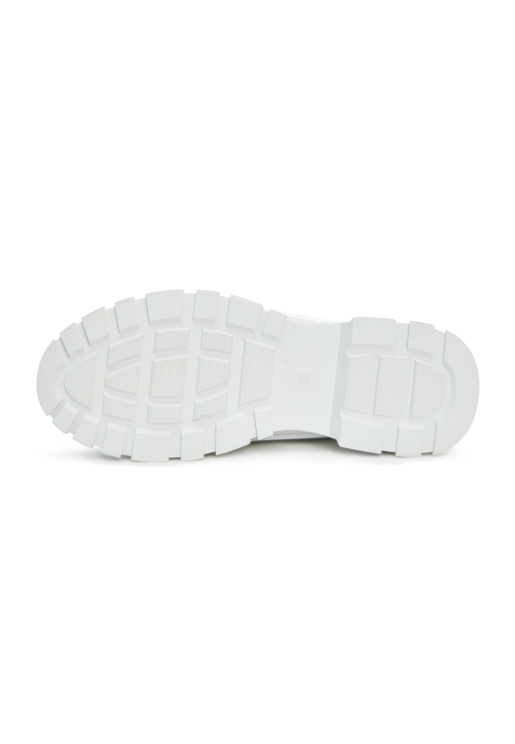 Merino Wool-Lined Chunky Sneakers - White