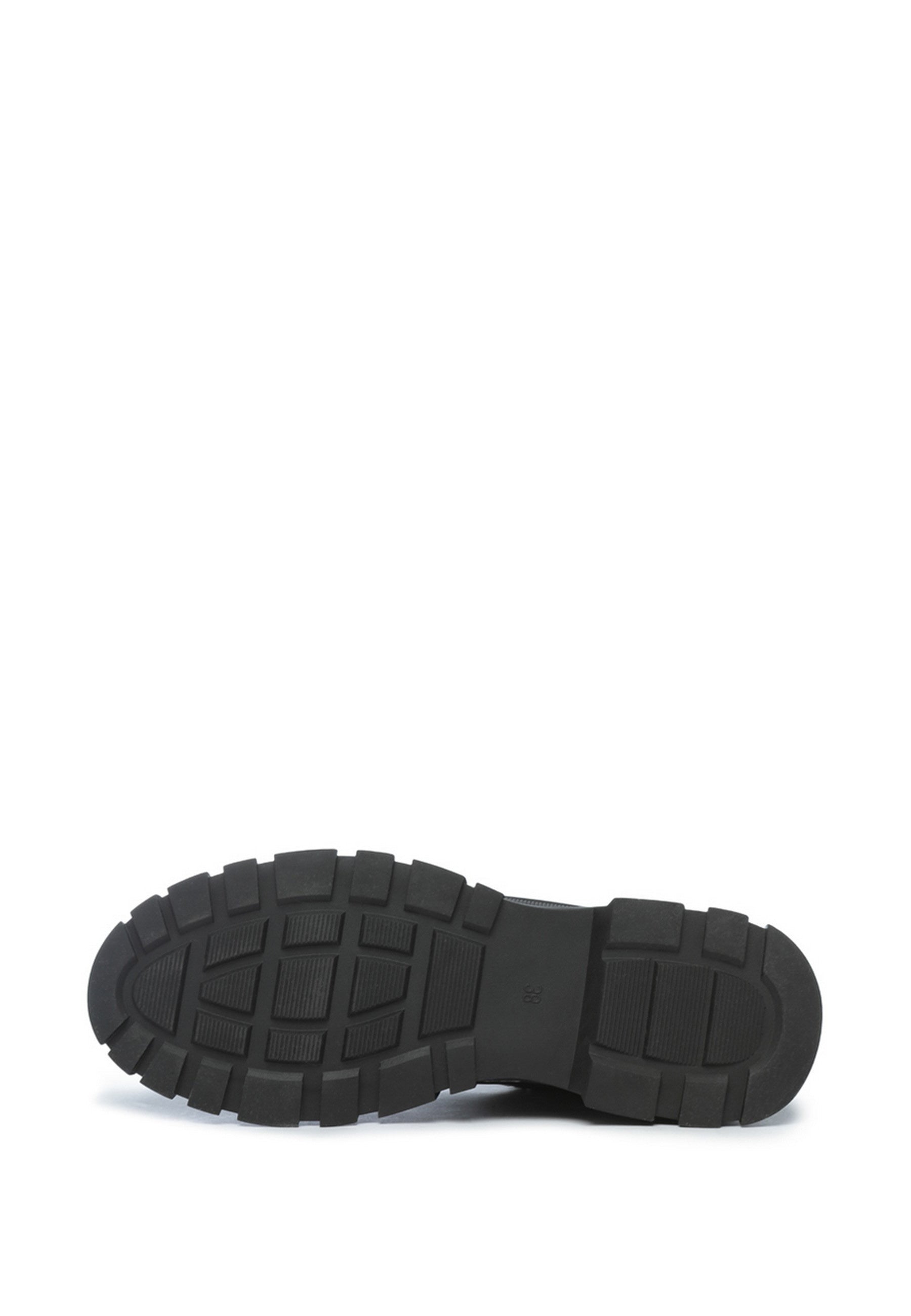 Merino Wool-Lined Chunky Sneakers - Black