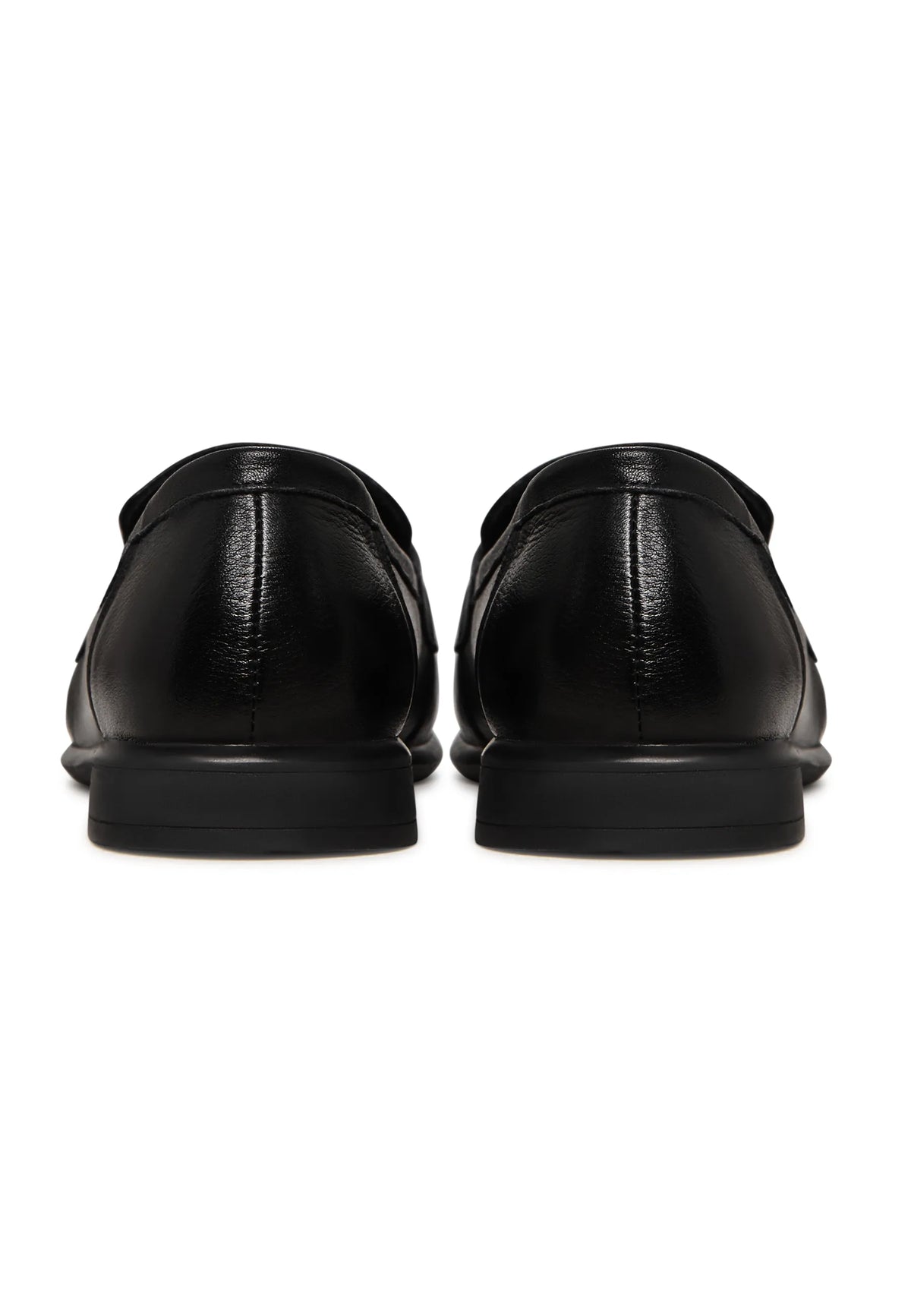 Classic Bit Leather Loafers – Black
