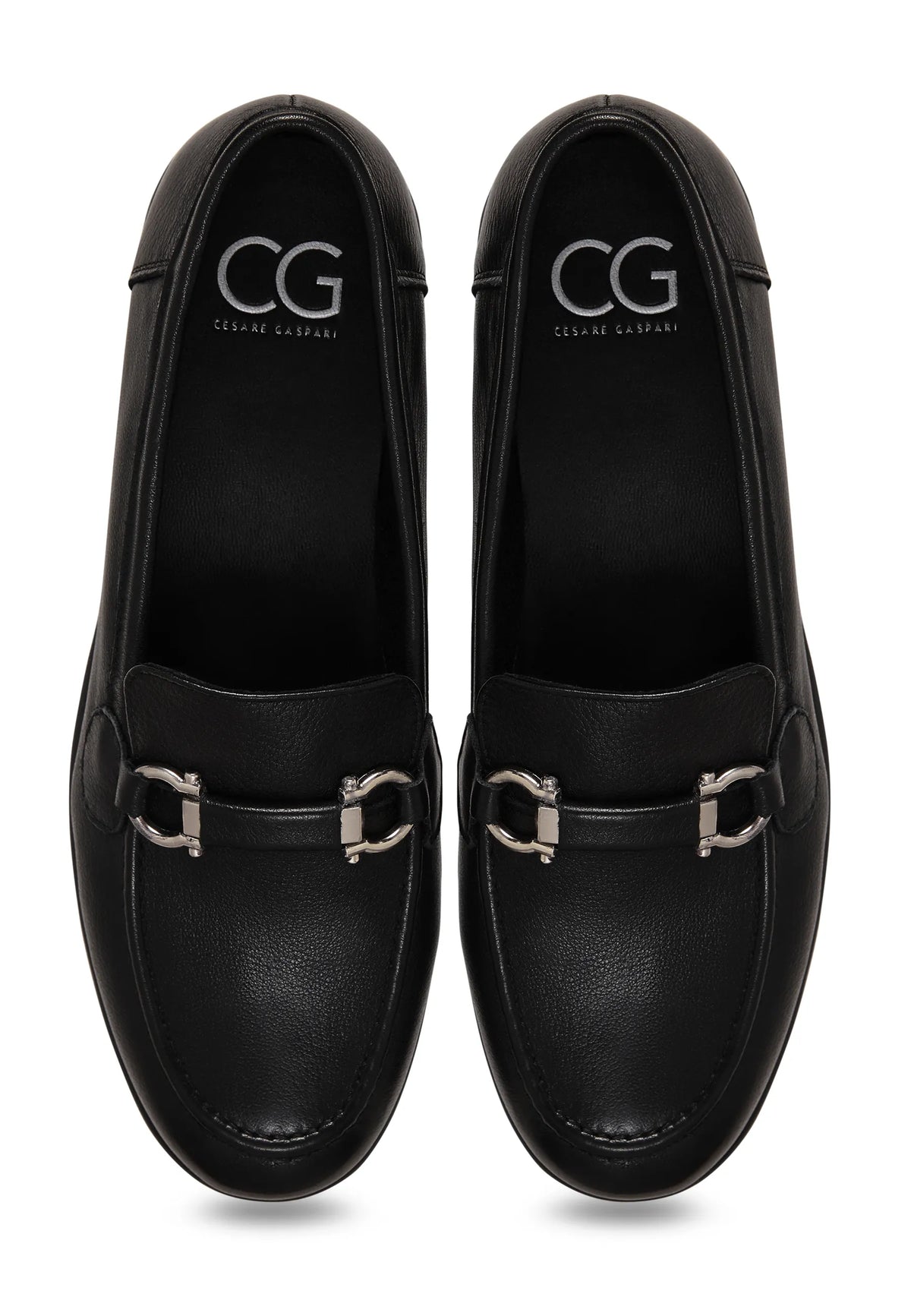 Classic Bit Leather Loafers – Black