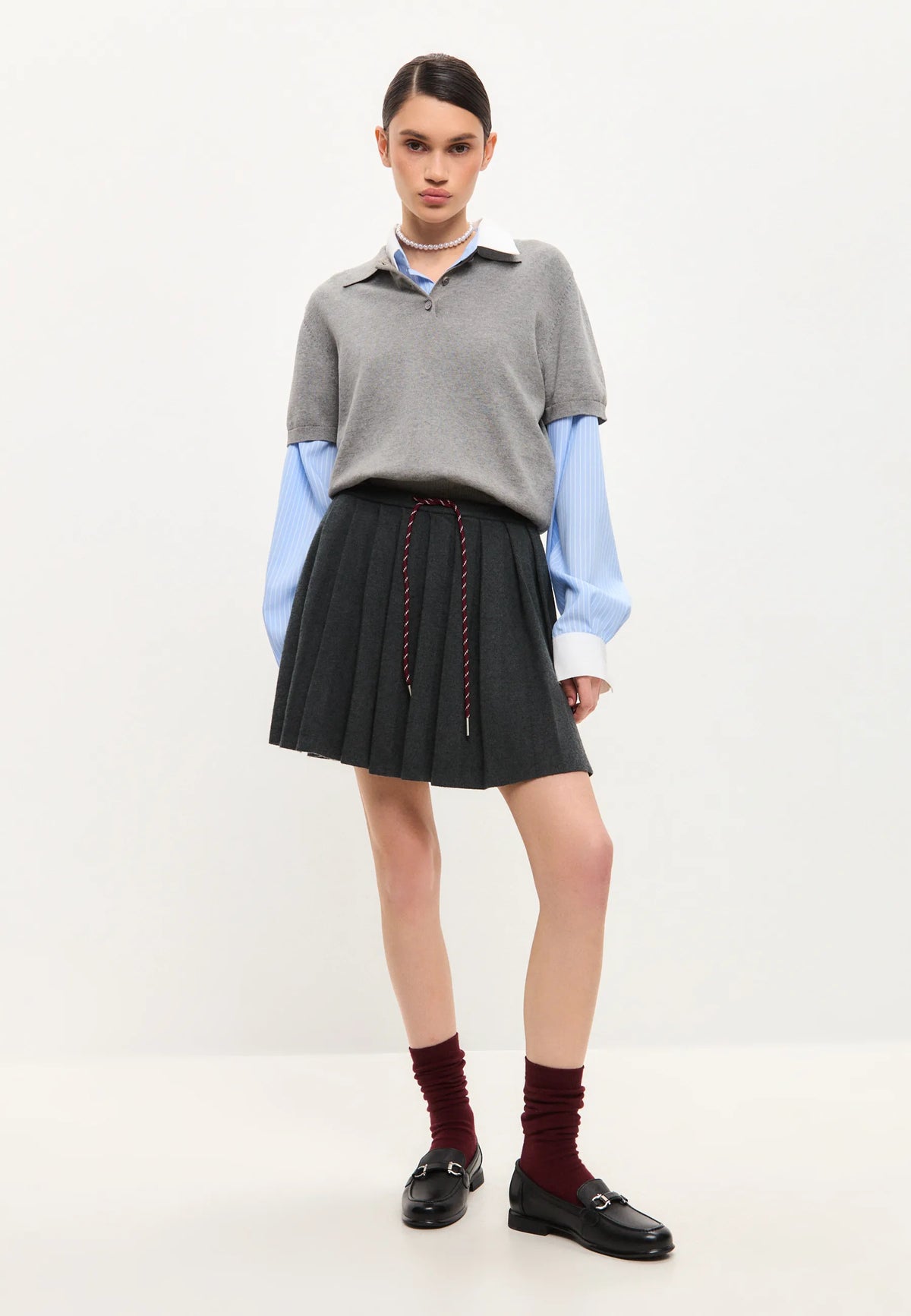 Classic Bit Leather Loafers – Black