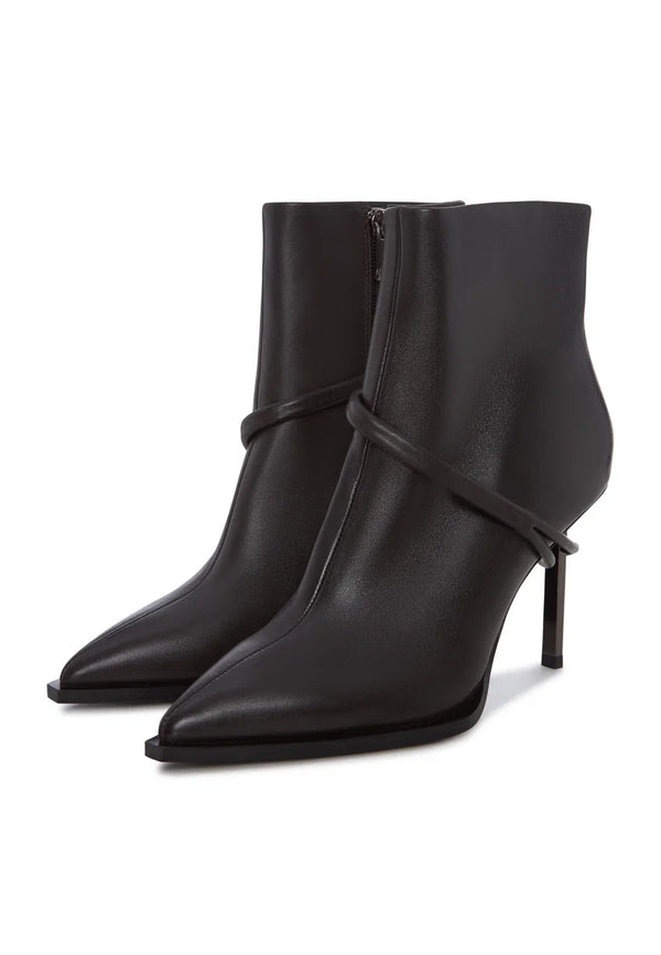Sculpted Wrap Ankle Boots