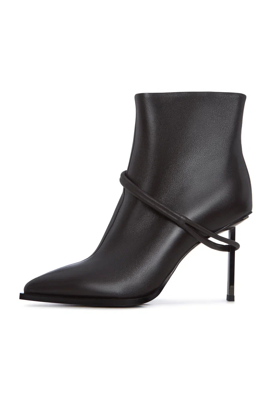 Sculpted Wrap Ankle Boots