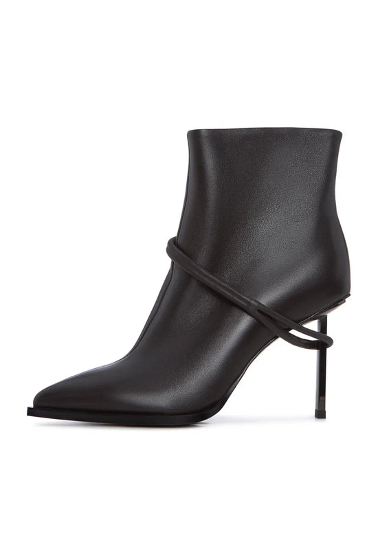 Sculpted Wrap Ankle Boots