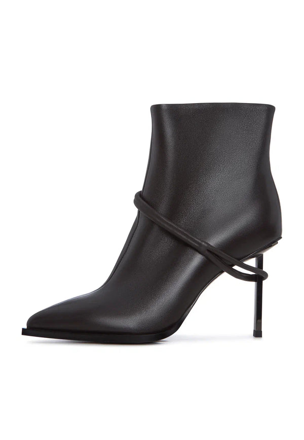 Sculpted Wrap Ankle Boots