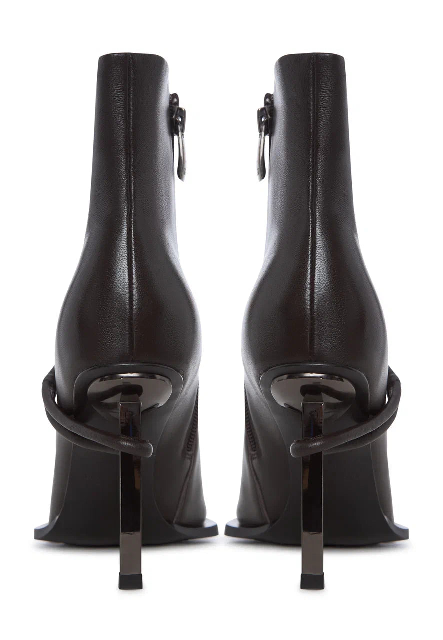 Sculpted Wrap Ankle Boots