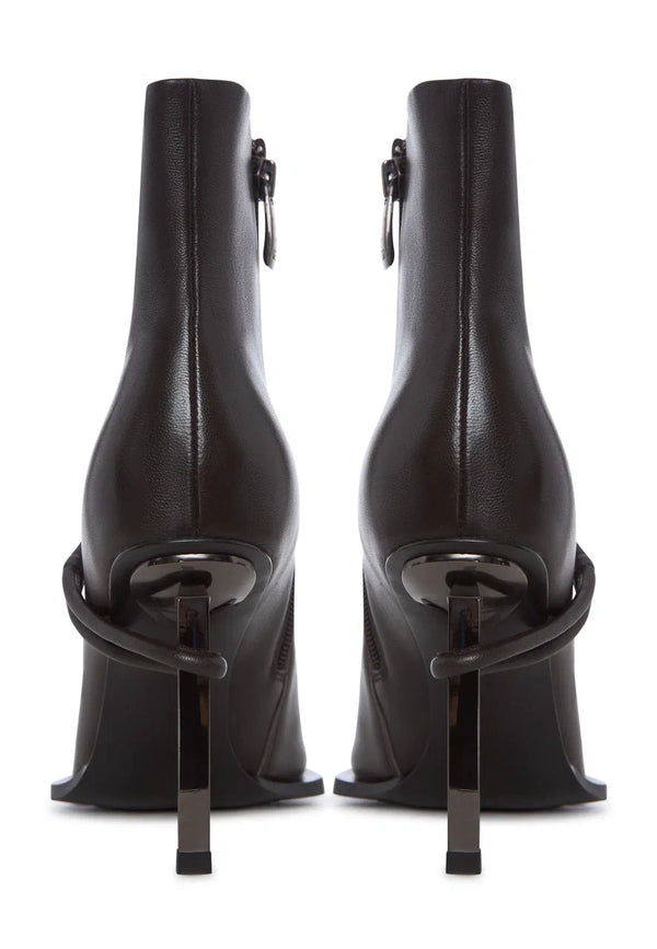 Sculpted Wrap Ankle Boots