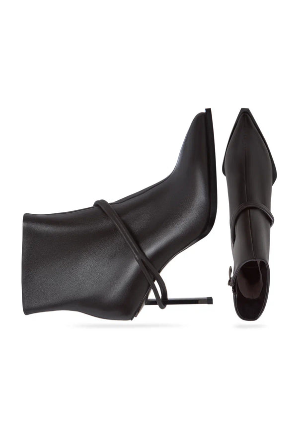 Sculpted Wrap Ankle Boots