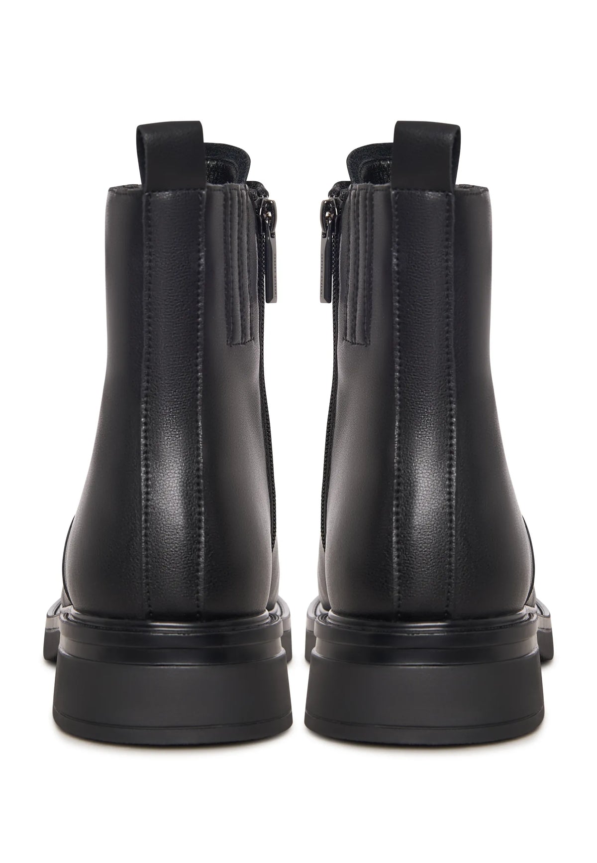Structured Leather Combat Boot