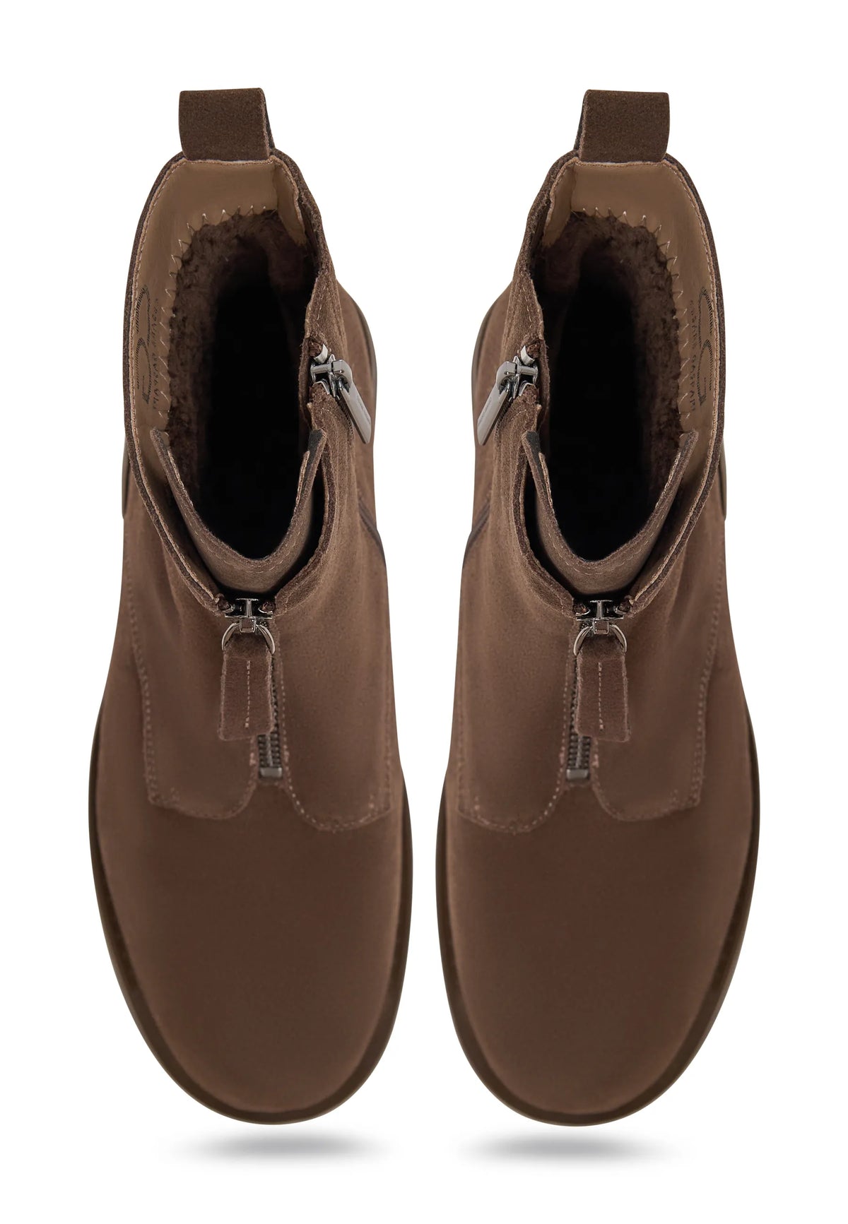 Bottes de combat structurées en daim