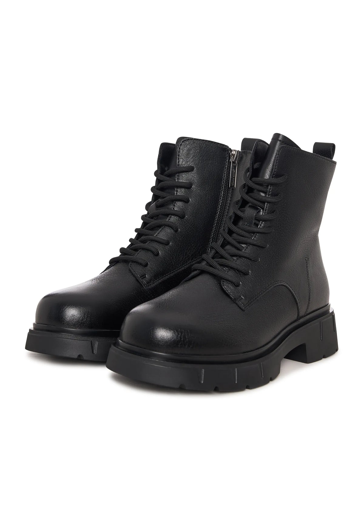Lace-Up Combat Boots