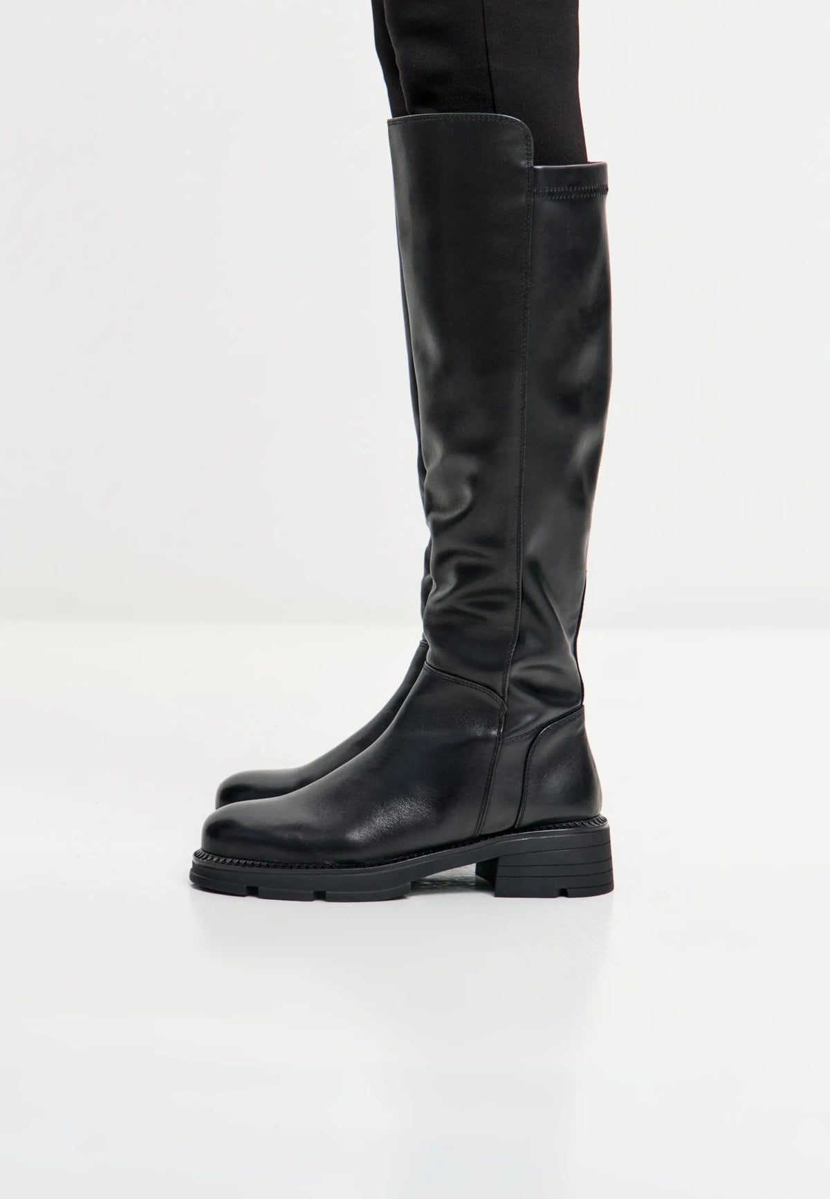 Sleek Rider Knee Boots