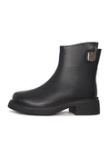 Dekor-Schnallenstiefel - Schwarz