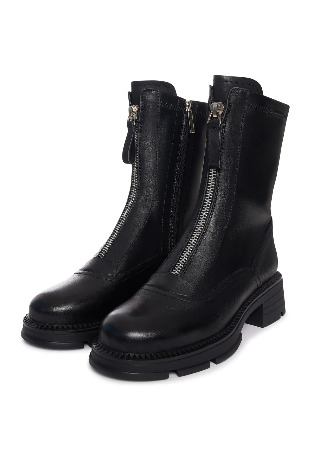 Midnight Zip Combat Boot