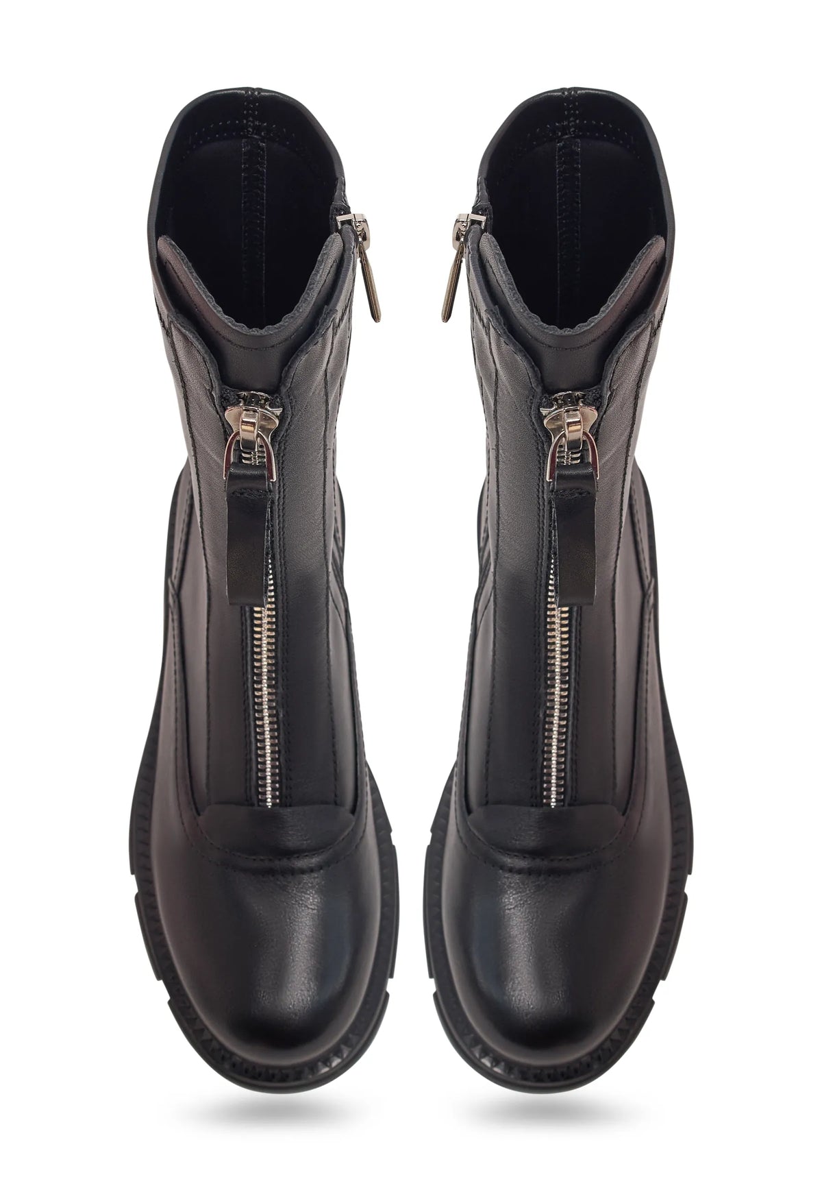 Midnight Zip Combat Boot