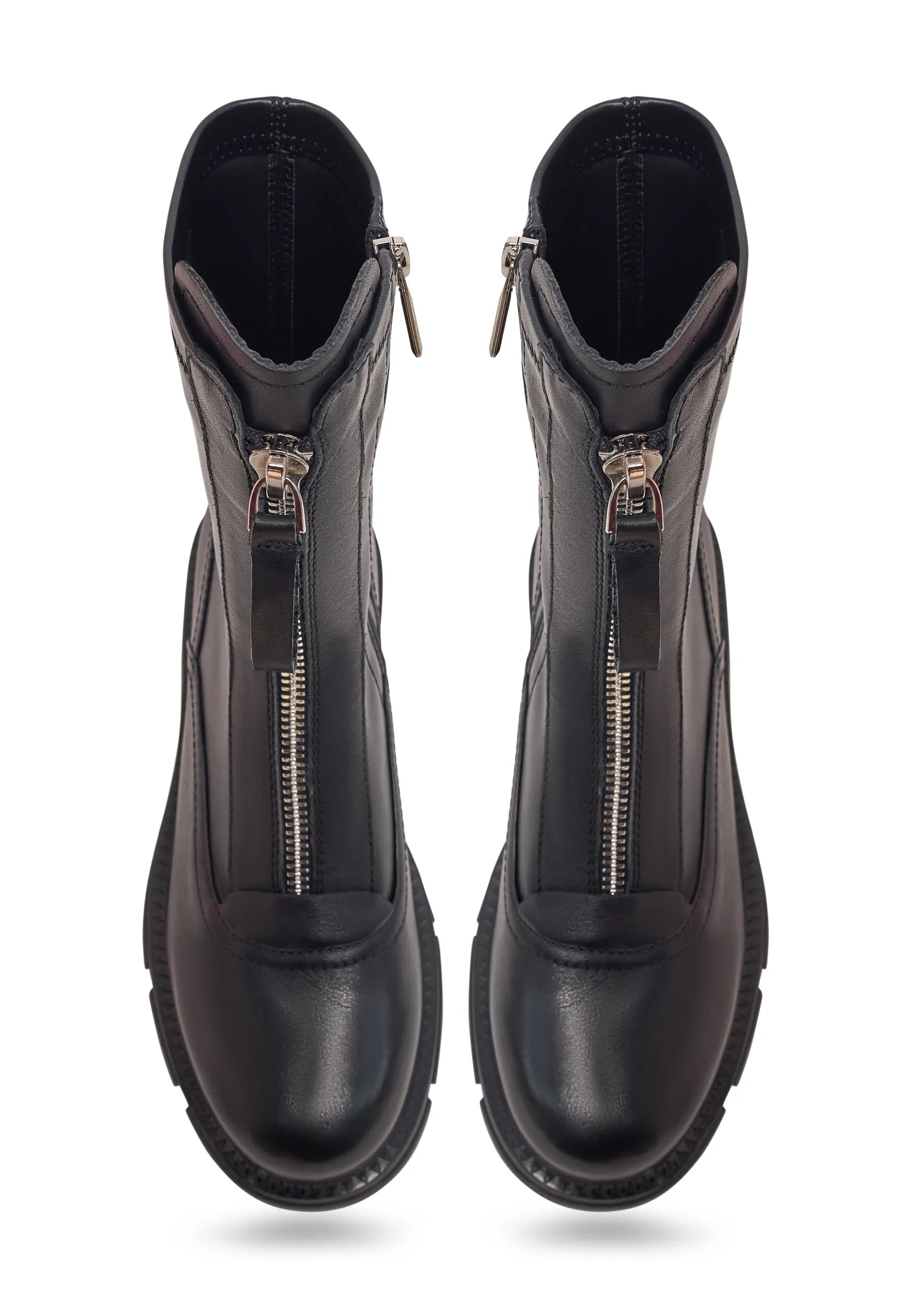 Midnight Zip Combat Boot