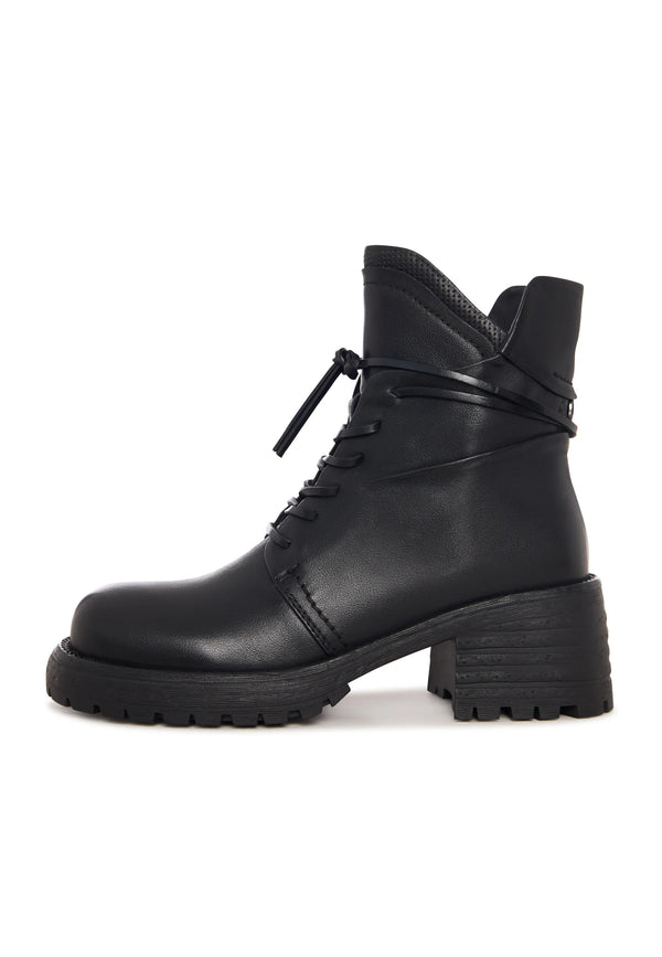 Rogue Lace-Up Ankle Boots