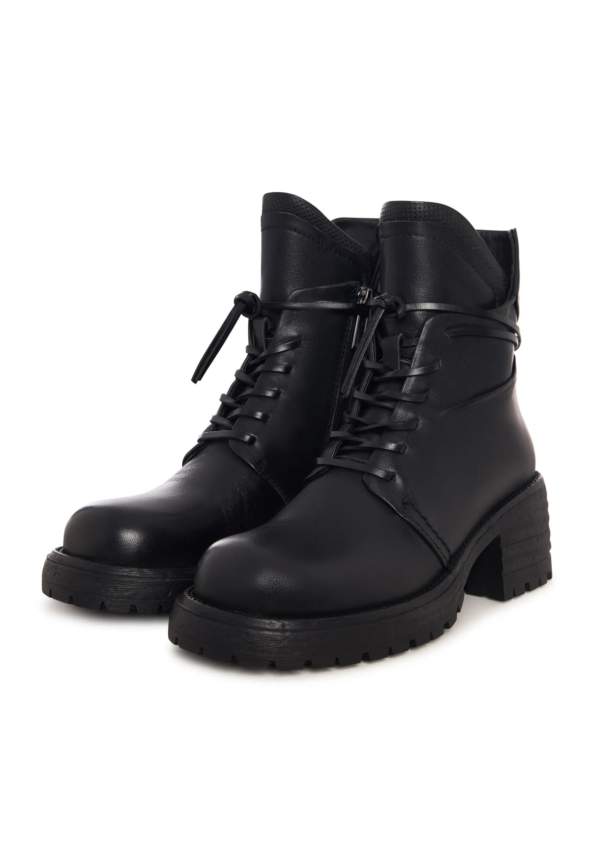 Rogue Lace-Up Ankle Boots