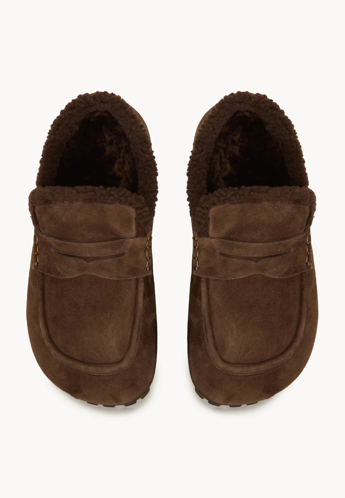 Cozy Trek Winter Loafers – Brown