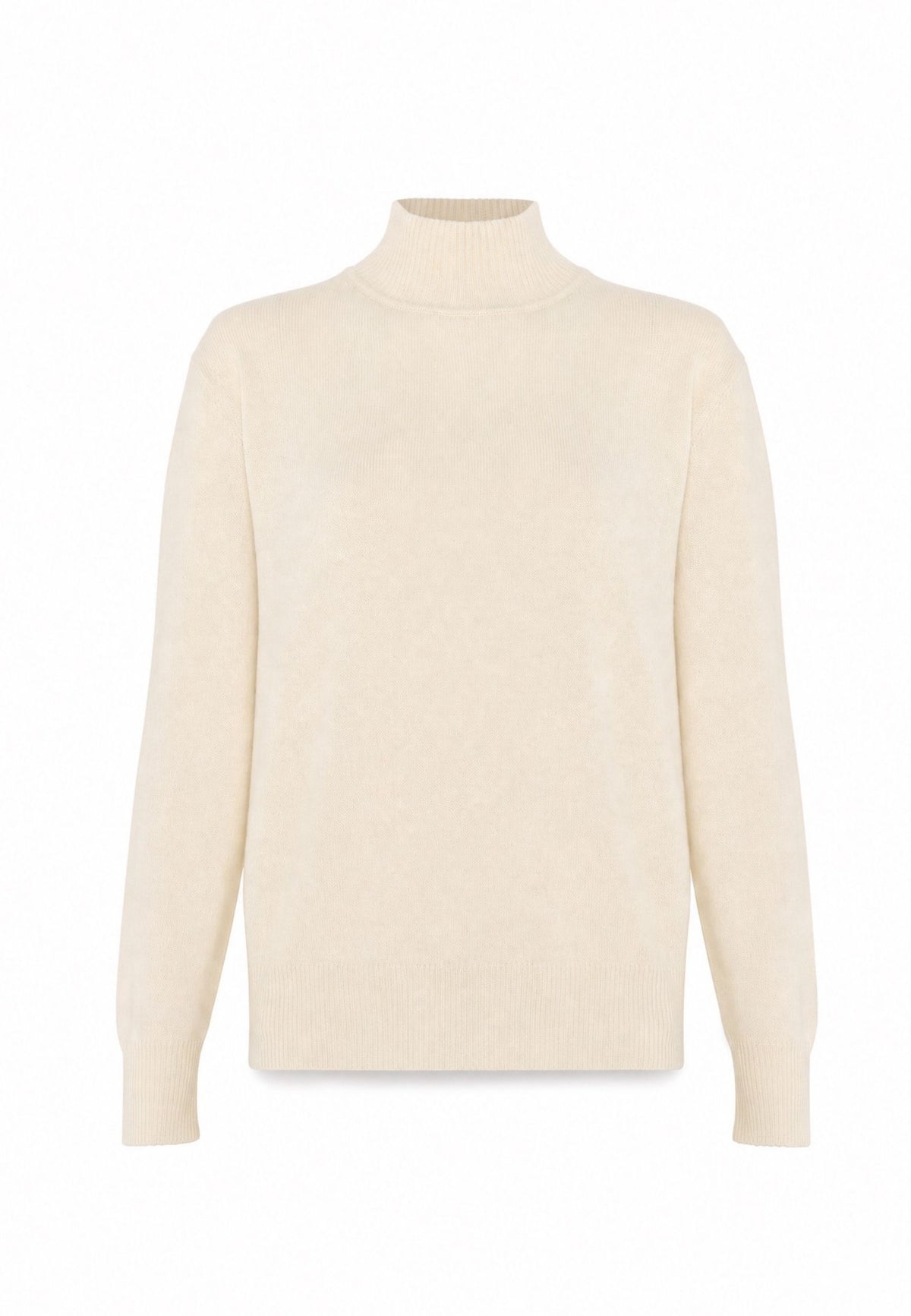 Jersey de lana merino Mauve – Blanco