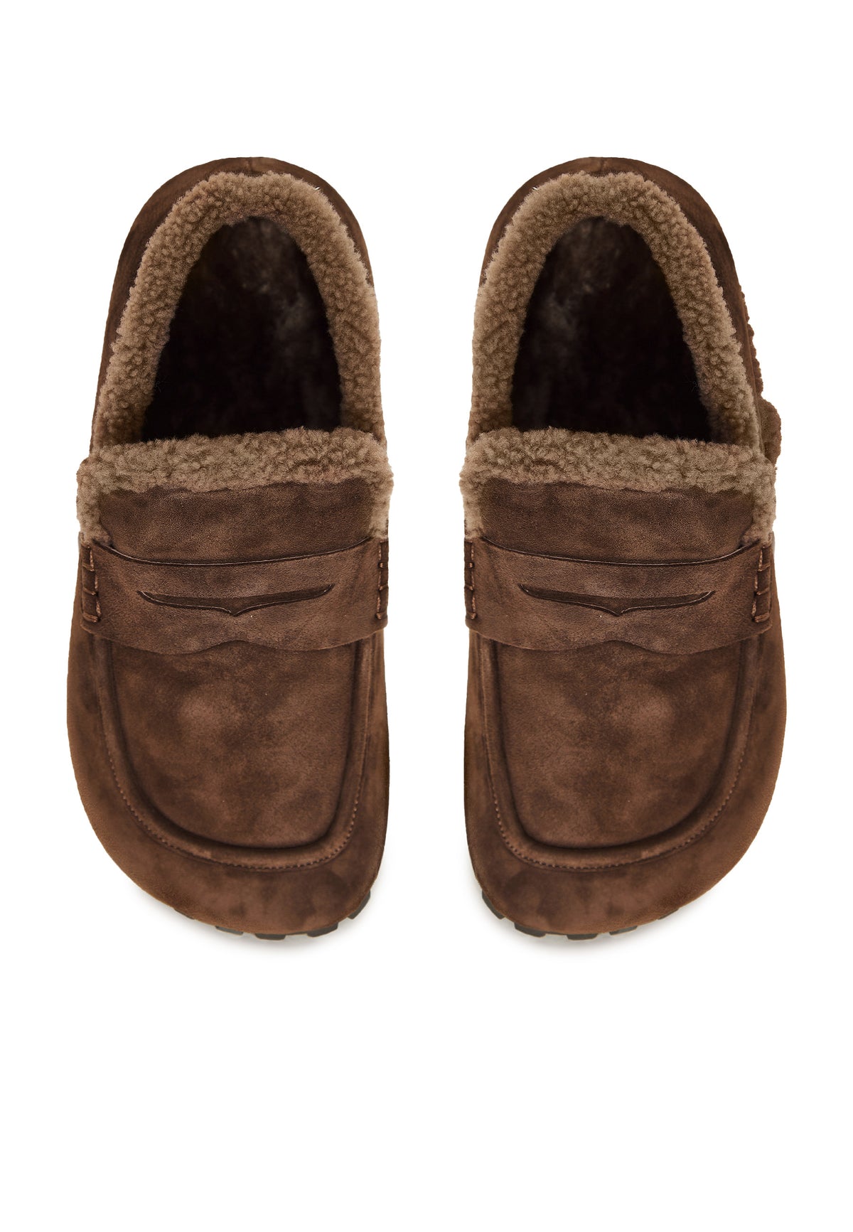 Cozy Trek Winter Loafers – Mocha